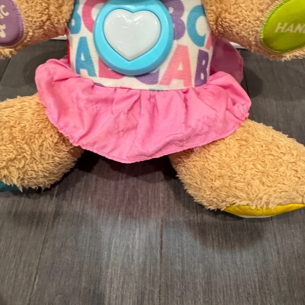 Fisher-Price Laugh & Learn Puppy Big Sis Smart Electronic Toy Stuffed Animal